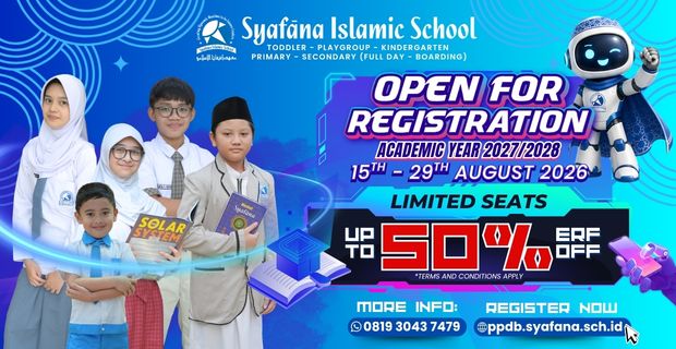 OPEN FOR REGISTRATION - AY 2027/2028
